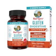 MaryRuth's Gluten Digestive Enzymes  60 Caps 2 Month Supply