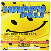 Happy Pills 60 capsules - St John's Worth, SAMe, D3, B12, Caffeine BPI Sports