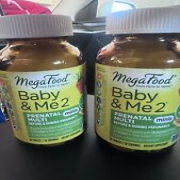 MegaFood Baby & Me 2 Prenatal Multi Minis 120 Tabs EXP 08/2024
