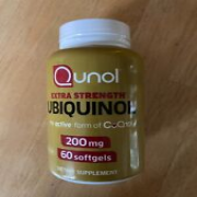 Qunol Extra Strength Ubiquinol CoQ10 200mg 60 Softgels Heart Supplement 2026