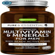 Advanced Men'S Multivitamin, Methylated B-Vitamins, Clean Label & Vegan, High St