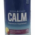 Natural Vitality Calm Anti Stress Drink, Organic Raspberry Lemon Flavor 16oz