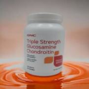 GNC Triple Strength Glucosamine Chondroitin 750mg/600mg 120 Caps Exp 04/2025