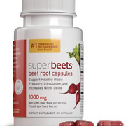 Humann Superbeets Beet Root Capsules Quick Release 1000Mg - Supports Nitric