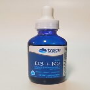 D3 + K2 Drops Trace Minerals Ionic 2 oz Liquid Expires 01/2026