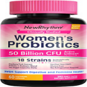 Newrhythm Women'S Probiotics, Organic Cranberry for Feminine Health, 50 Billion