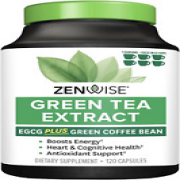 Zenwise Green Tea Extract with EGCG & Vitamin C - Antioxidant Immune Supplement
