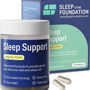 Sleep Aid Melatonin 2mg GABA L-Theanine & Chamomile Non-Habit Forming Supplement