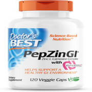 Doctor'S Best Pepzin GI, Zinc-L-Carnosine Complex, Non-Gmo, Vegan, Gluten Free,