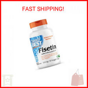 Doctor's Best Fisetin with Novusetin, Non-GMO, Vegan, Gluten & Soy Free, 100 mg,