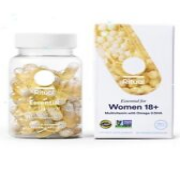 US Essential for Women 18+ Multi with Omega-3 DHA 60 Capsules, Vitamin D3