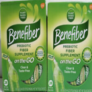 TWO 28ct Benefiber Prebiotic Fiber Supplement On the Go Stick Packs Exp 8/24+