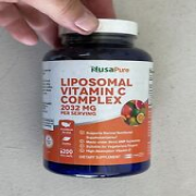 Nusapure Liposomal Vitamin C 2032mg 200 Veggie Capsules with BioPerine 07/2025
