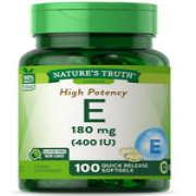 2PK Nature's Truth Vitamin E 180mg (400 IU) 100CT 840093102027YN