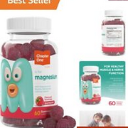 Delicious Kosher Certified Magnesium Gummies for Nerve Health - 60 Count