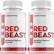 2 Pack - Red Beast Supplement Pills - Supports Blood Sugar, Glucose, Metabolism