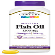 2PK 21st Century Fish Oil Heart Coated Reflux-Free 1200mg 90CT 740985273692YN