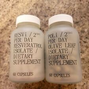 Forever Young PoLi Olive Leaf isolate 120 Caps Total Exp May 2025 2 Bottles New