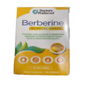 Doctors Preferred Berberine Clinical Grade 1,500mg 90 Capsules