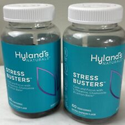 Hyland's Naturals STRESS BUSTERS Gummies 60ct  ( 2 pack ) Sealed