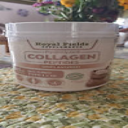 Royal Fields Hydrolyzed Collagen Peptides Powder Unflavored Non GMO/Gluten Free