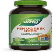 Nature's Way Fenugreek Seed Traditional Lactation Supplement 1220 mg 320 Ct 	...