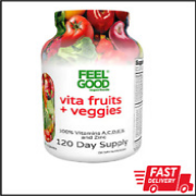 Feel Good Superfoods Vita Fruits and Veggies Gummies, 120 Count