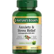 Nature's Bounty Anxiety Stress Relief Ashwagandha KSM-66 Tablets (140 ct.)