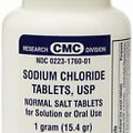 CMC Sodium Chloride Dehydration Electrolyte Supplement Normal Salt 100ct 3 Pack