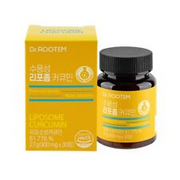 Dr. Rootem Premium Liposomal Curcumin 900mg x 30 Tablets / Water Soluble Non GMO