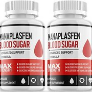 Manaplasfen - Manaplasfen Blood Sugar Capsules Advanced Support Formula - 2 Pack