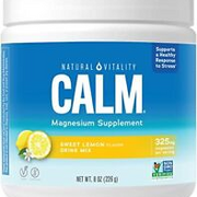 Natural Vitality Calm, Magnesium , Anti-Drink Mix , Gluten Free, Vegan, & Non...