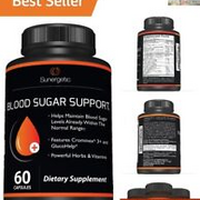 Antioxidant-Rich Blood Sugar Support Supplement - 60 Capsules for Healthy Levels