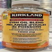 Kirkland Signature 100% Wild Fish Oil with Wild Alaskan Salmon Oil, 400 softgels