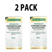 Advanced Magnesium Glycinate 360 mg, 2 PACK, 90 capsules each (180 total!)