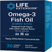Omega-3 Fish Oil Gummy Bites, EPA DHA Fatty Acids, High-Dose EPA DHA Support in