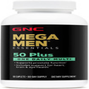 GNC Mega Men 50 plus One Daily Multivitamin for Men, 60 Count
