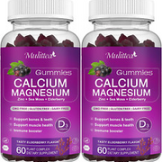 Calcium Magnesium Zinc Gummies with High Absorption Magnesium Glycinate 200Mg, P