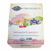 Garden of Life Women's Multi Organics Whole Food 120 Ct Exp 08/2026+