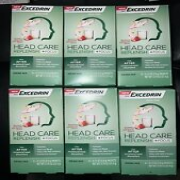 6 Packs Excedrin Head Care Replenish +Focus Drink Mix 6 Count Each 10/2024