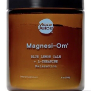 Blue Lemon Magnesi-Om | Magnesium Powder Supplement for Calm, Relaxation, & R...