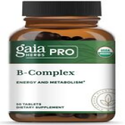 Gaia Herbs Pro Organic B-Complex for Overall Health & Wellness - B12, B6, Niacin