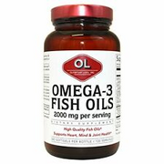 Olympian Labs Inc Omega-3 Fish Oils 2000 Mg 240 Softgels Gluten-Free