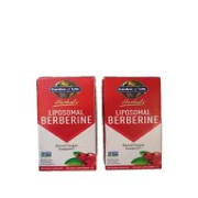 2 Pack-Garden Of Life Herbals Liposomal Berberine 60 veg Capsules Exp 08/2025