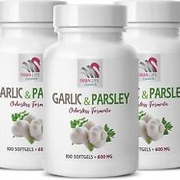 garlic supplement pills - GARLIC AND PARSLEY - immune booster for men 3 Bottle 3