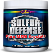 Sulfur Defense Opti-Msm 99.9% Pure MSM Powder Made in the USA -