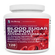 Blood Sugar Support - Berberine with Ceylon Cinnamon Supplement, 120 Capsules