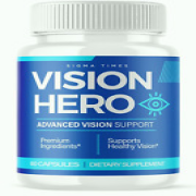 (Official) Vision Hero Eye Supplement, Visionhero Pills Healthy Vision -60 Pills