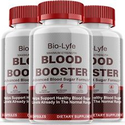 3 Pack-Bio-Lyfe Blood Sugar Supplement Supports, Glucose, Metabolism - 180 Pills