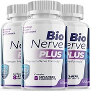 3-Bio Nerve Plus, Neuropathy Supplement Pills, Nerve Circulation and Pain Repair